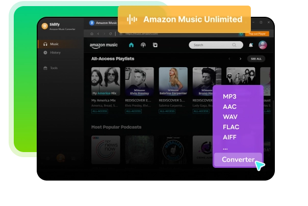 Amazon Music を MP3 にダウンロード