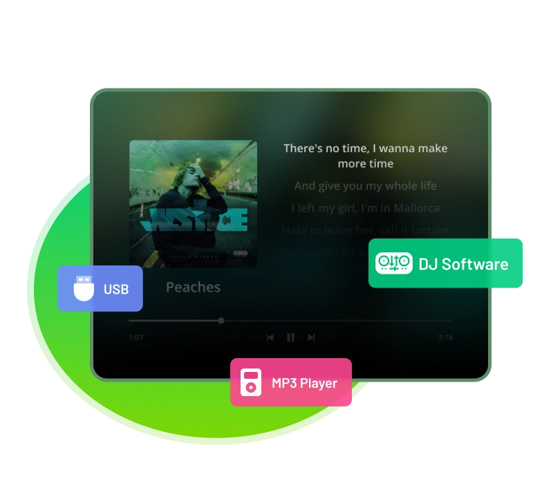 ストリーミング音楽をあらゆるデバイスに転送