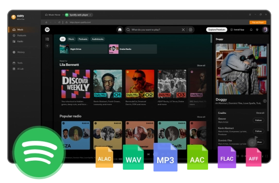 spotify 音楽変換