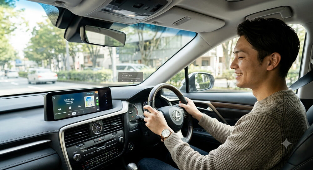 YouTube Musicを車で再生