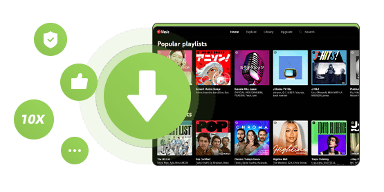 YouTube Musicから音楽やミュージックビデオをPCにダウンロードする