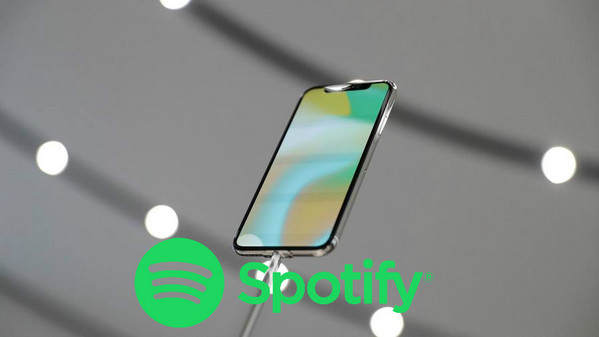 Spotify 音楽を iPhone 8 に転送して再生します
