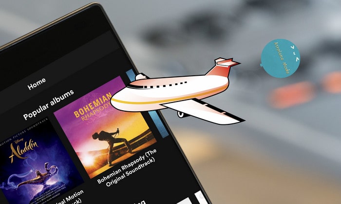 飛行機の旅を楽しむ！機内モードでSpotifyをオフライン再生2つの方法
