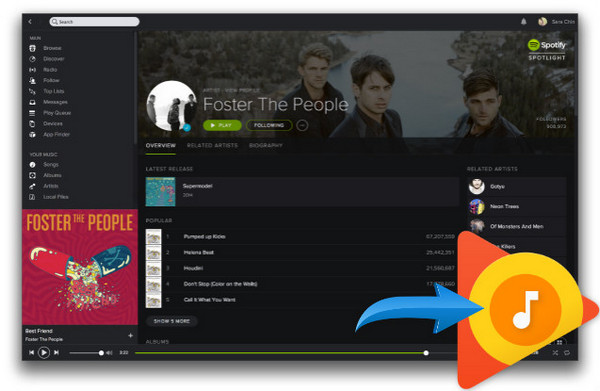 Spotify からプレイリストを Google Play Music にアップロードする方法