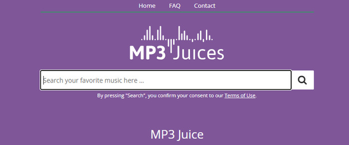 MP3ダウンロードサイトのMP3 Juice
