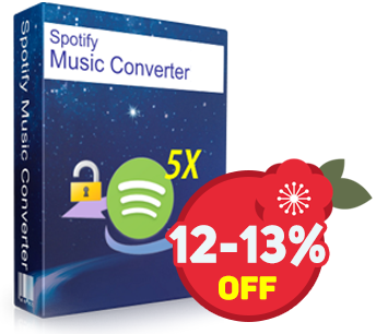 Spotify 音楽変換12%-13%OFF